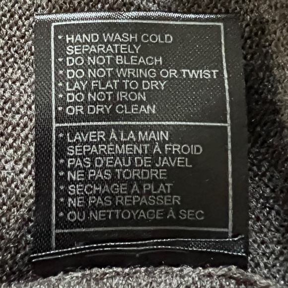 BB Dakota Women's Brown Lightweight Sleeveless Cowl Neck Sweater with Cape Sz. M - Picture 10 of 10